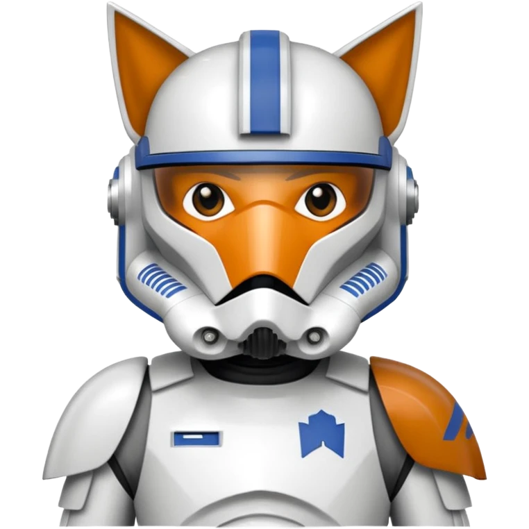 star wars clone trooper fox (ct 1010) emoji