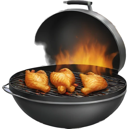 chicken grill emoji