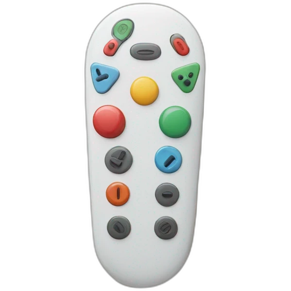 Remote control emoji