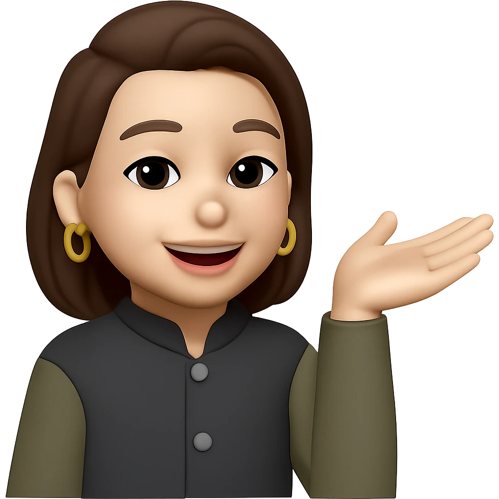 keep the woman with golden earring rings in the same style emoji
