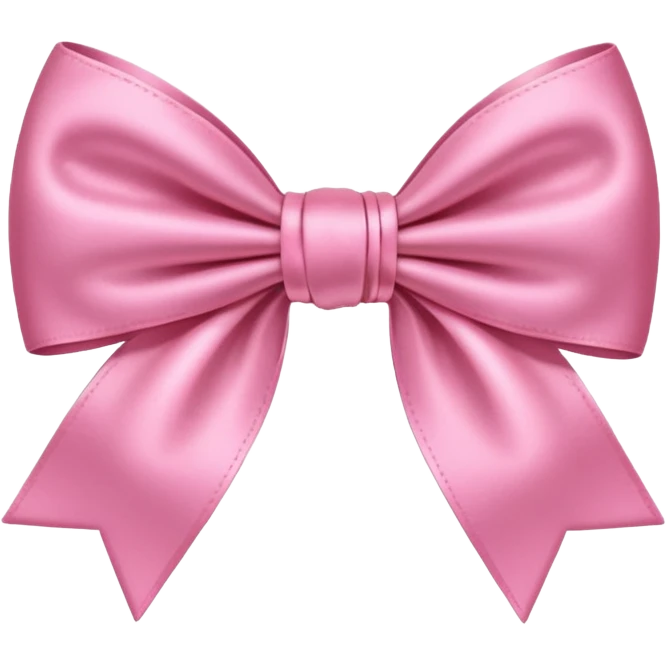 bow pink emoji