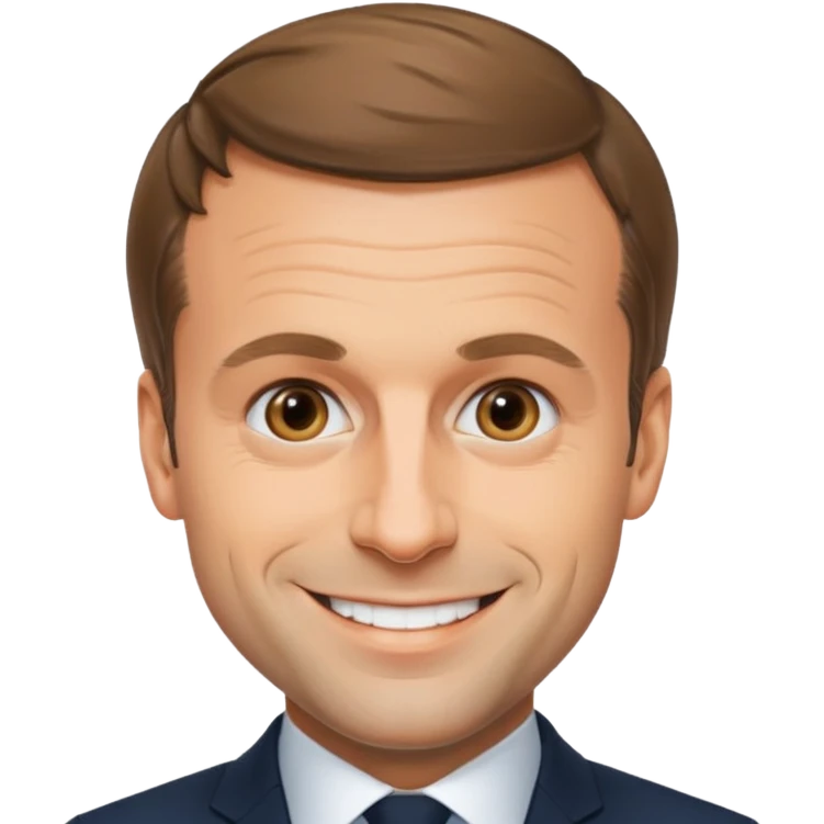 
The president macron emoji
