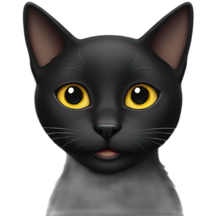 black cat emoji