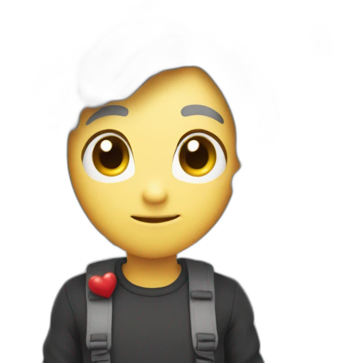 bloondy-heart emoji