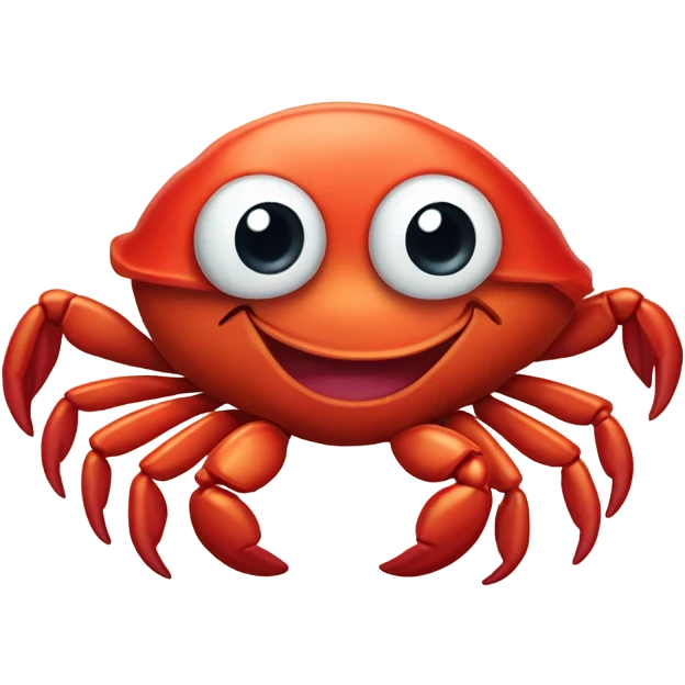 Sebastian the crab the little mermaid emoji
