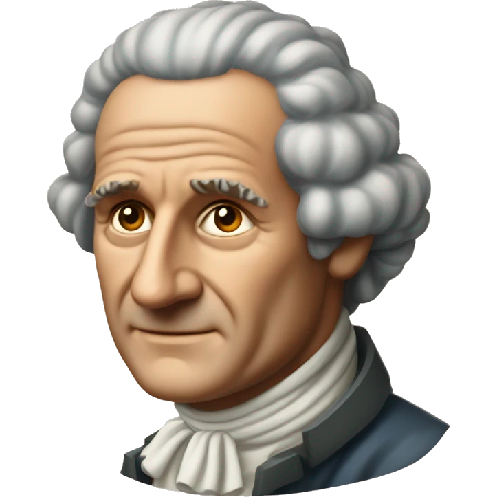 Jean-Jacques Rousseau, Genevan philosopher emoji