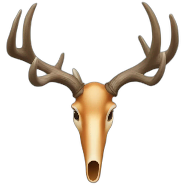 deer horn emoji