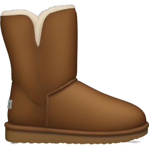 Uggs brown emoji