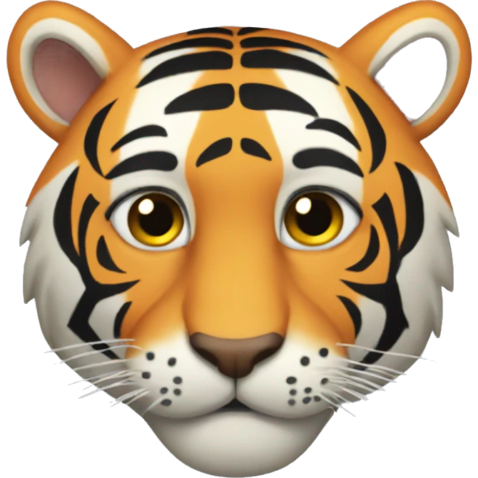 Tiger wink emoji