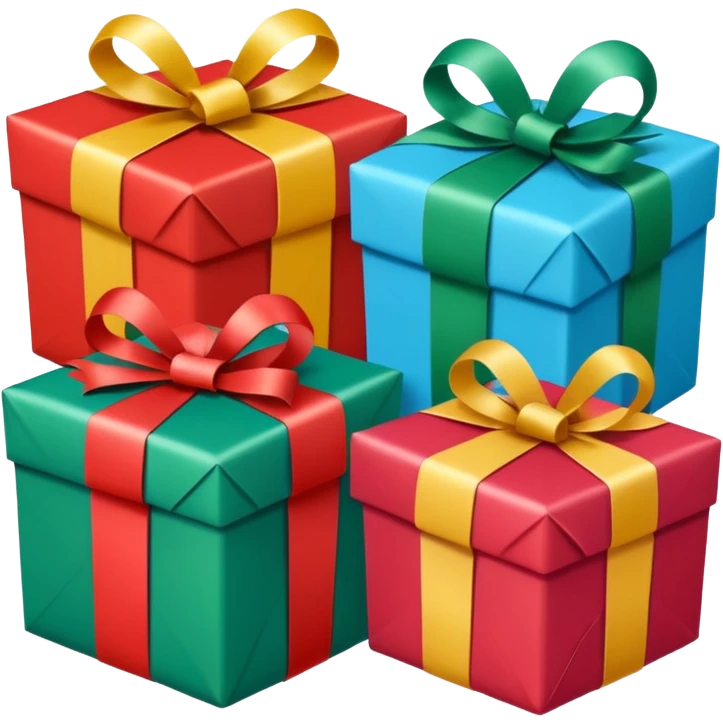 Christmas presents emoji