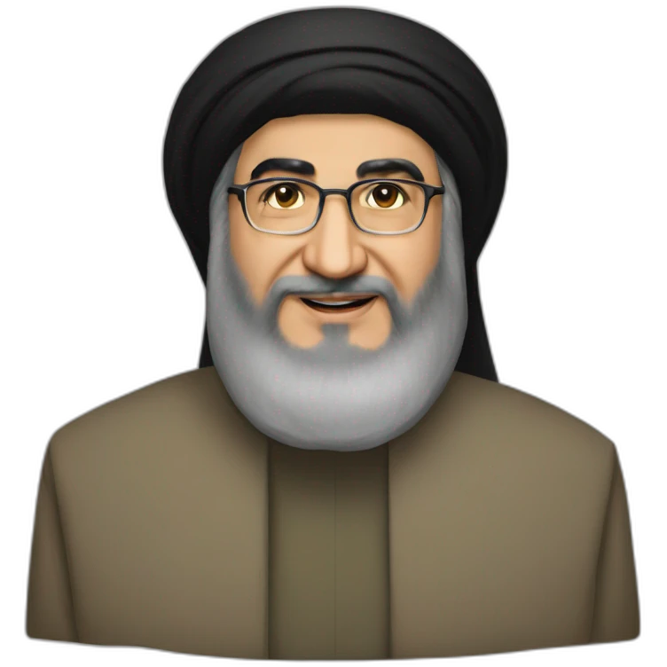 Hasan Nasrallah one emoji emoji