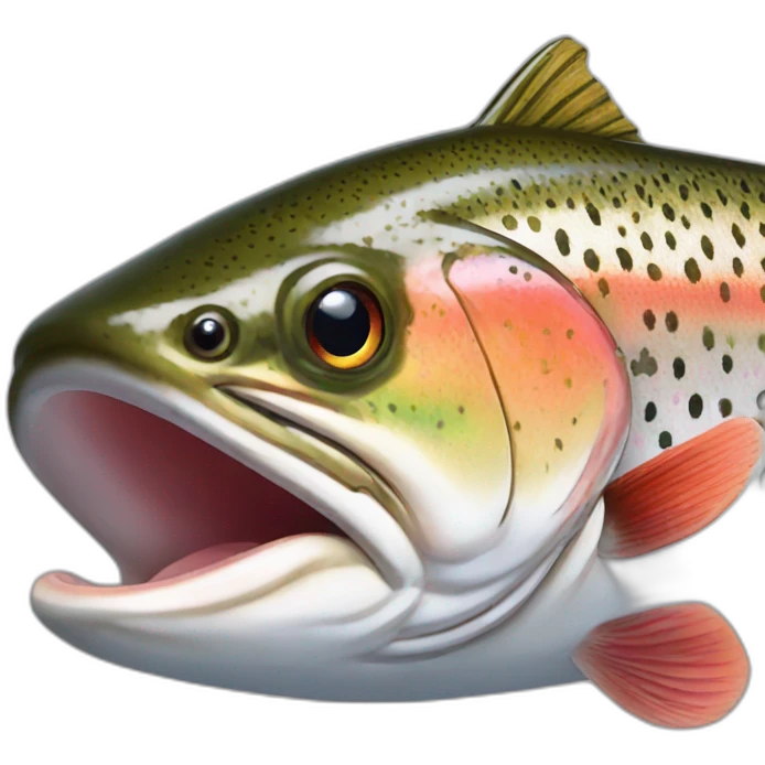 rainbow trout emoji