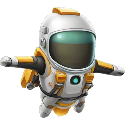 jetpack with booster emoji
