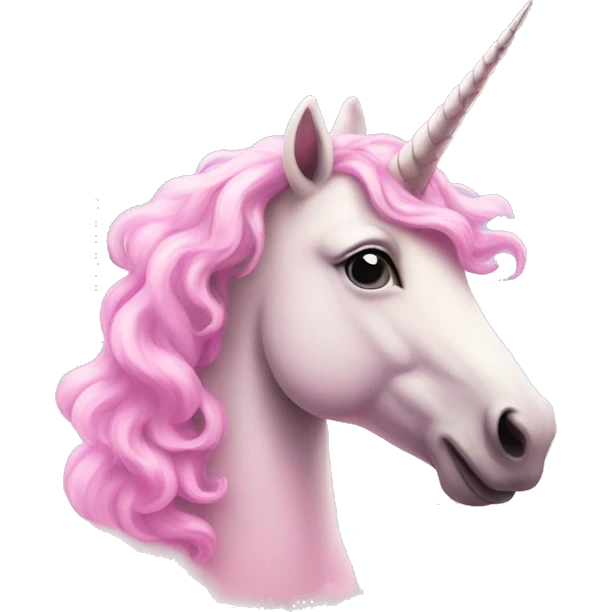 unicorn in pink clouds emoji