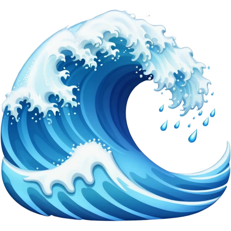 onda do mar emoji