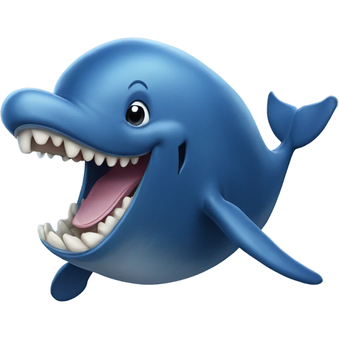 whale that roars like a lion emoji