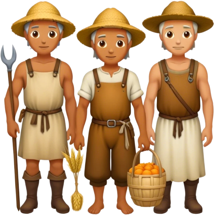 medieval farmers emoji