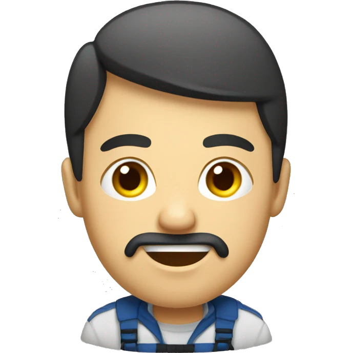 Emotka z karabinem  emoji