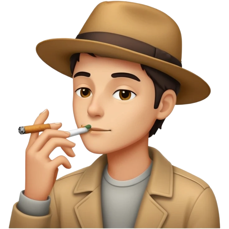 smoking cool  emoji