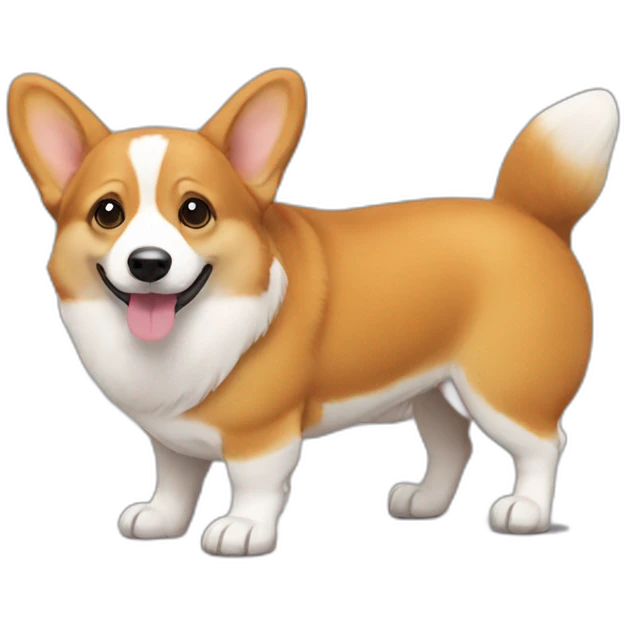 Corgi-butt emoji