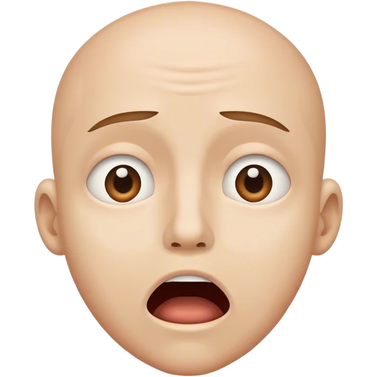  Mouth slightly open, eyes looking upward in a desperate search for lost thoughts. emoji