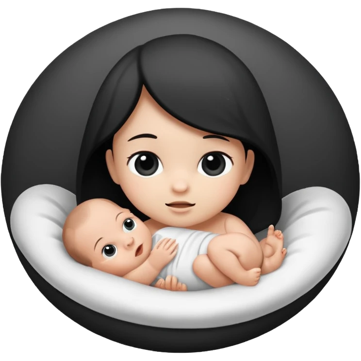 Newborn B&W Photoshoot emoji