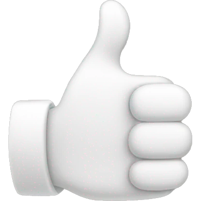 Thumb up  emoji