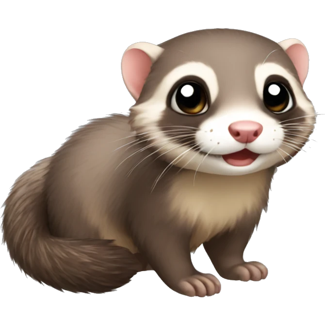 Furet qui vole emoji