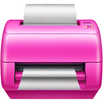 Pink ombre printer with glitter  emoji