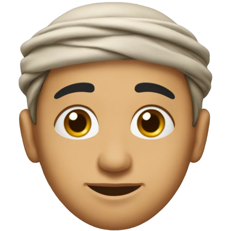Middle eastern person emoji