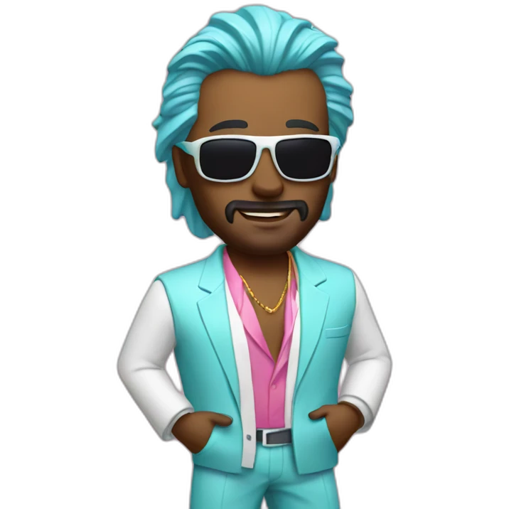 Miami vice emoji
