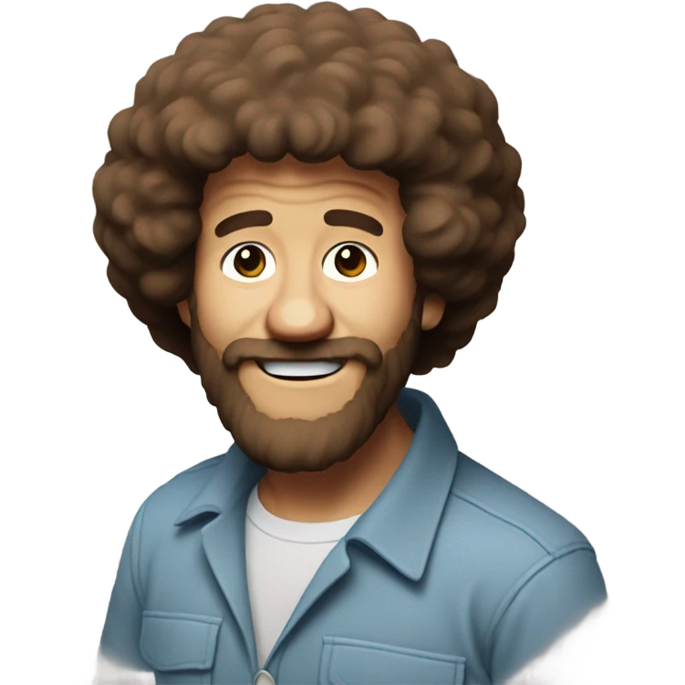 Bob ross emoji