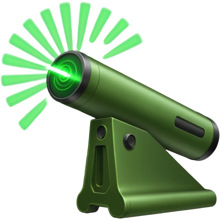 military laser emoji