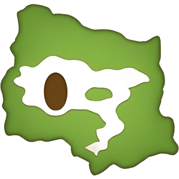  a mysterious map emoji