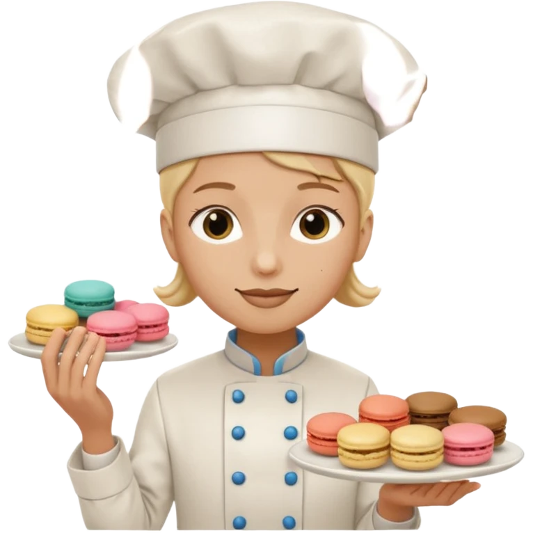 cuisinier de macaron emoji