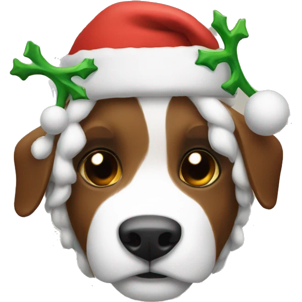 christmas dálmata emoji