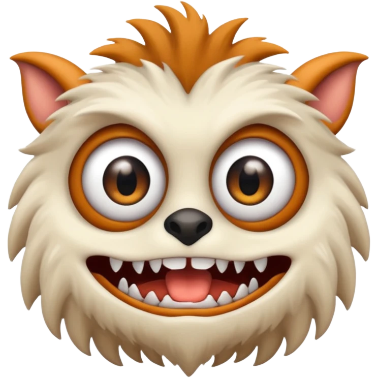 white monster emoji