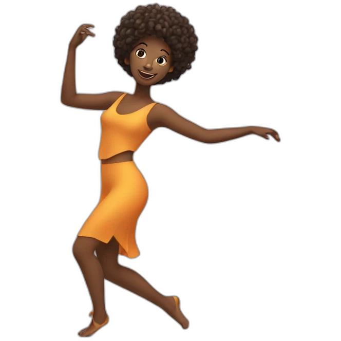 dancing woman emoji