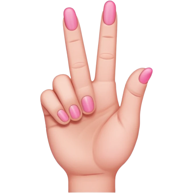 pink middle finger  emoji