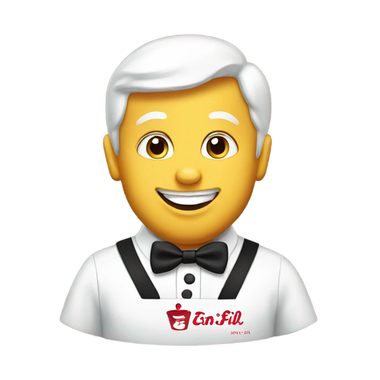 chick fil a emoji