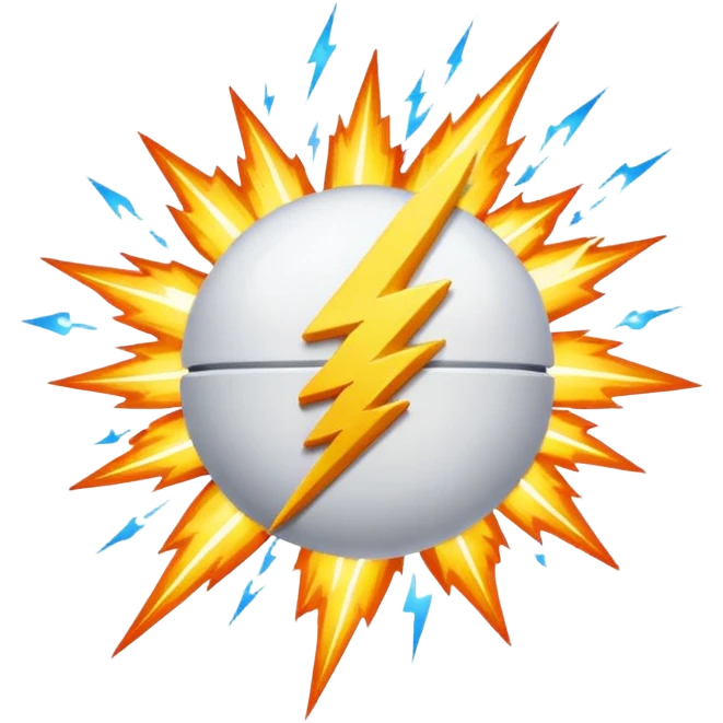 Thunder Flash emoji