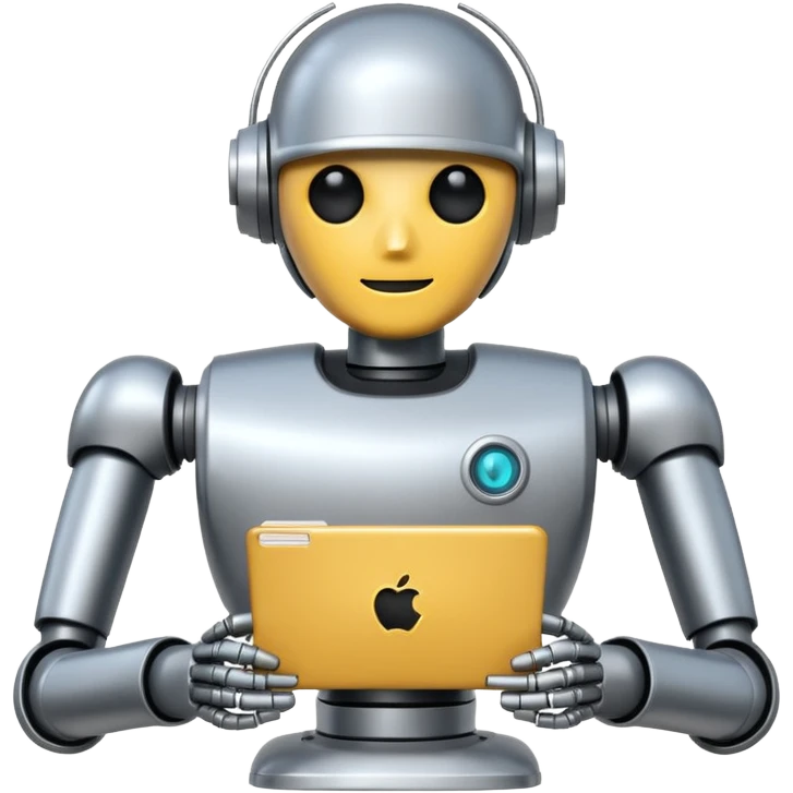 data collection robot emoji