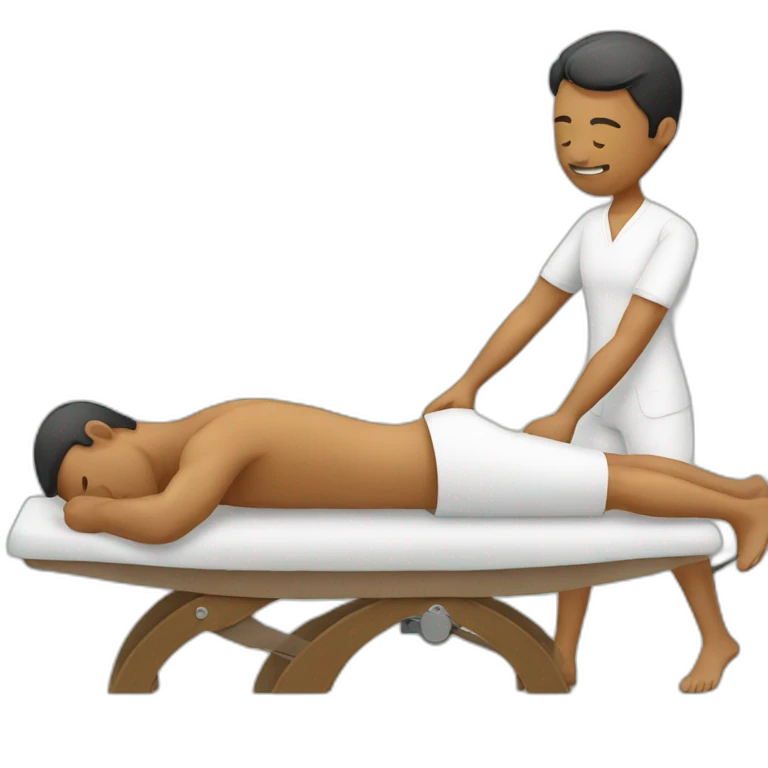 a-man-is-doing-a-massage emoji