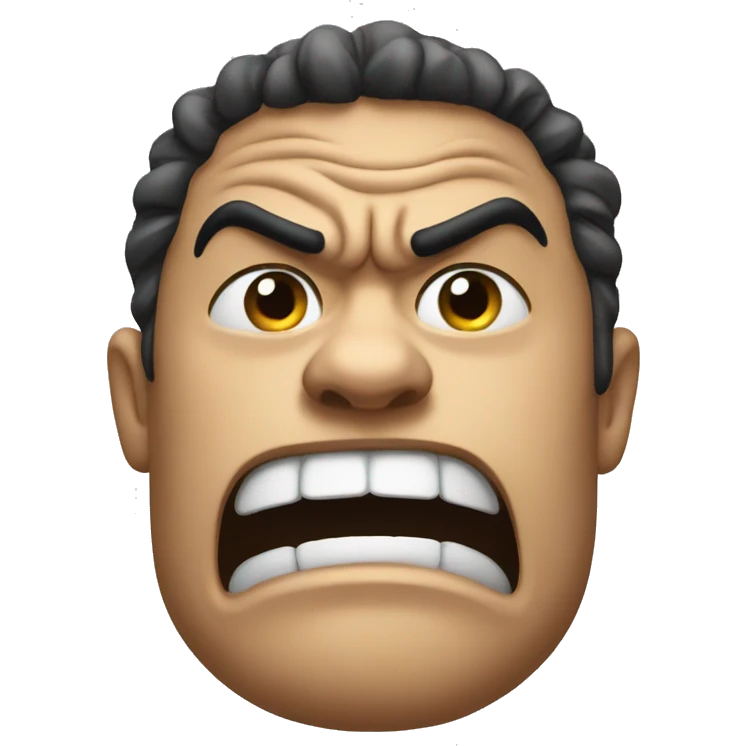 Feeling angry  emoji