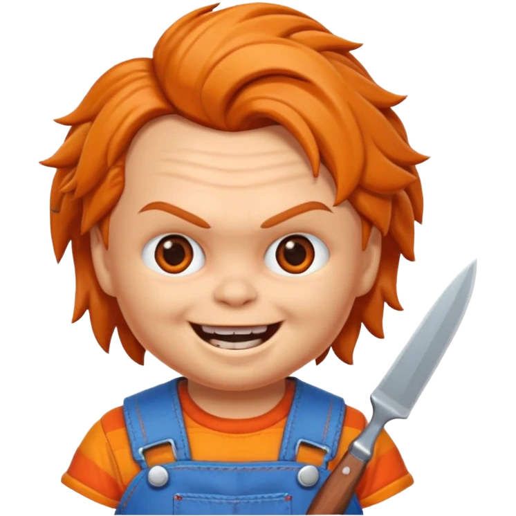 Un emojin de chuky emoji