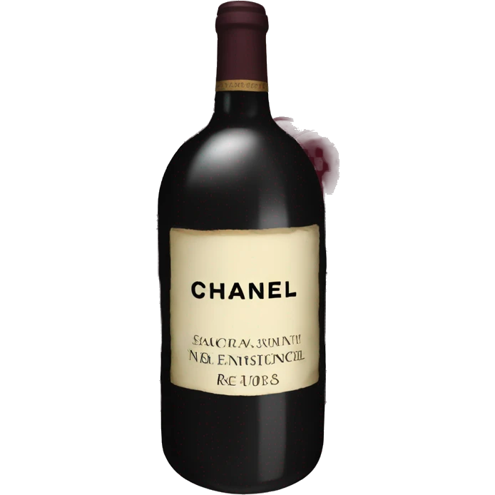 Res wine chanel emoji