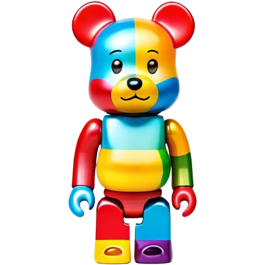 bearbrick collectible toy figure emoji