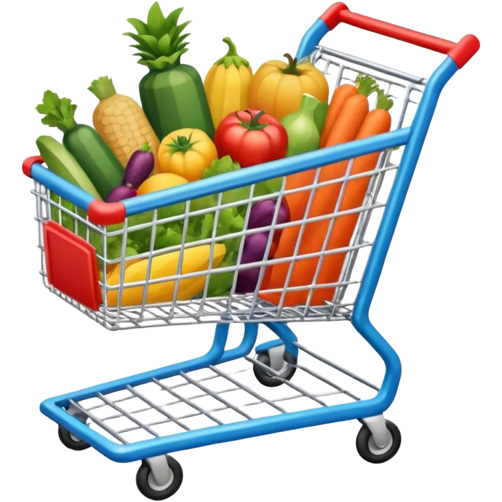 emoji for groceries like cart emoji