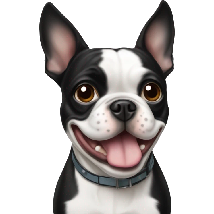 Boston terrier frenchie mix emoji
