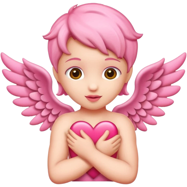 Pink Cupid emoji
